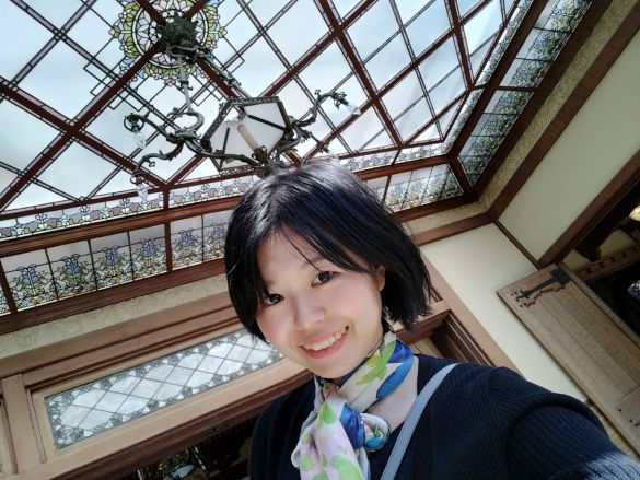 ここも起雲閣の一部です。おしゃれ