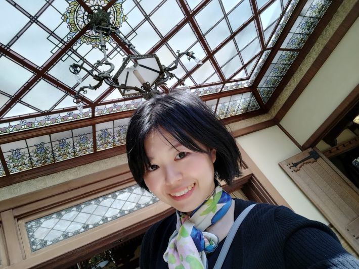 ここも起雲閣の一部です。おしゃれ