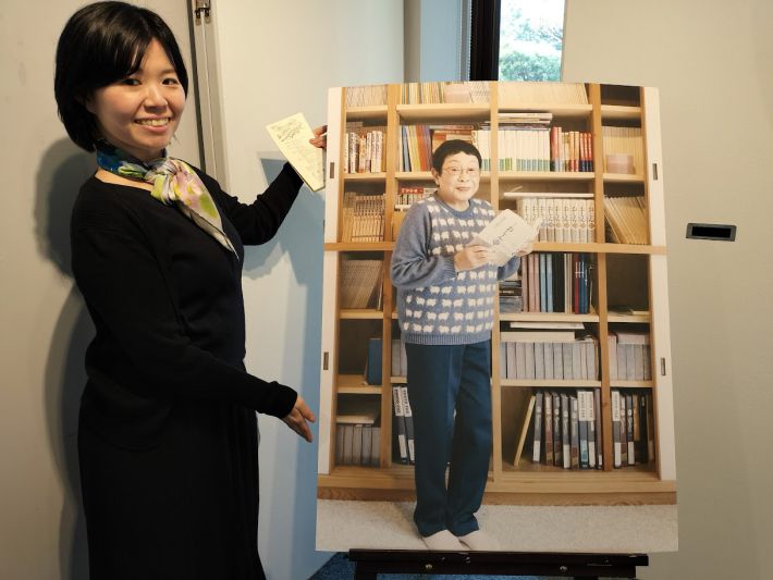 引き戸に見覚えが……