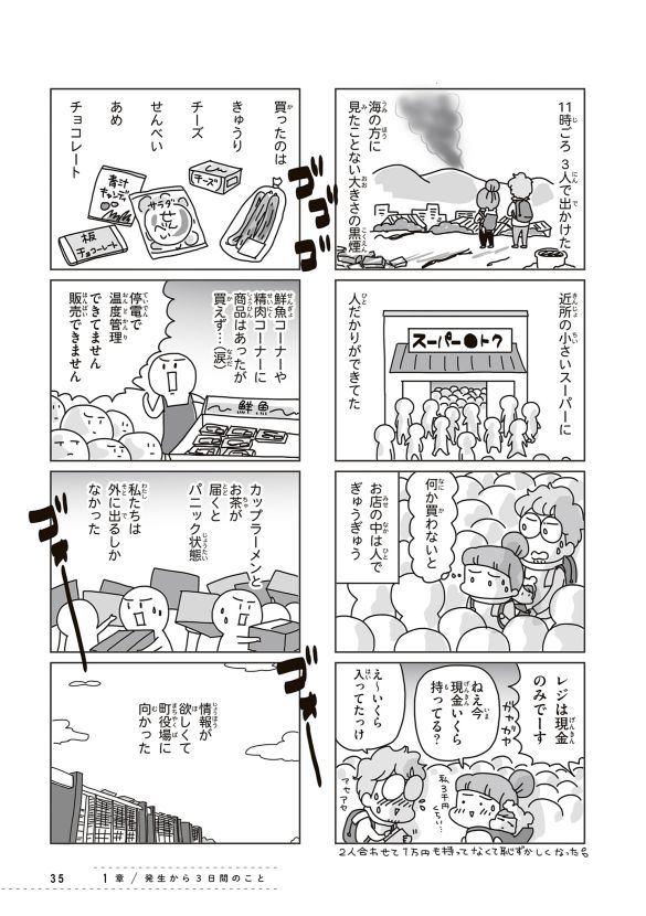 『今日、地震がおきたら』（著／アベナオミ・刊／KADOKAWA）
