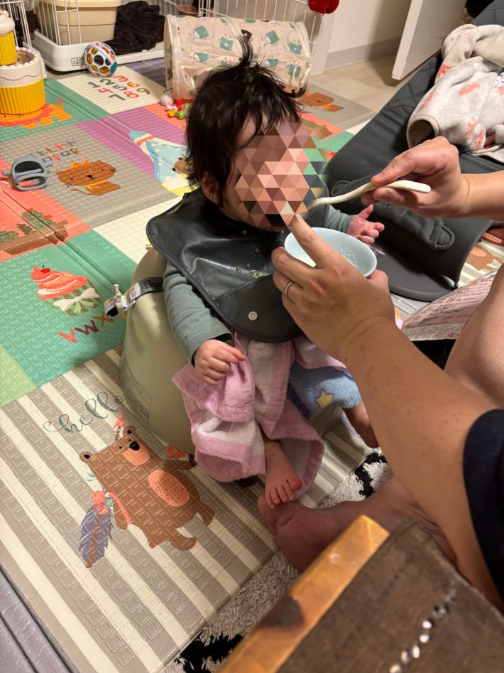 2回食になり夕飯は夫担当