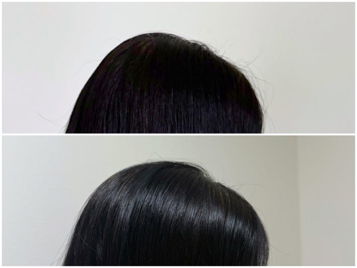 天使の輪ならぬ、天使のつやヴェール