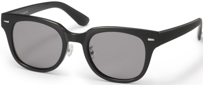 ＵＶ４００ウェリントン型サングラス（黒）