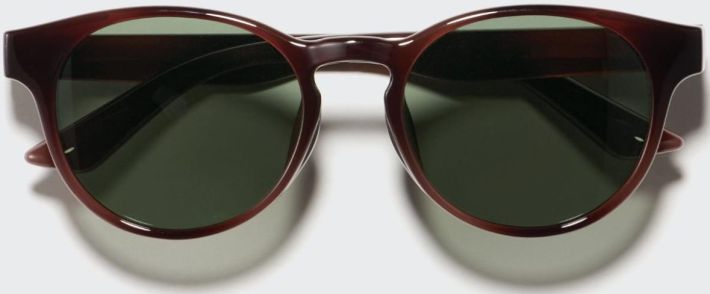 ユニクロのサングラス／ボストン（37BROWN）