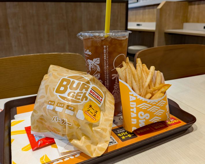 ダブル絶品チーズバーガー