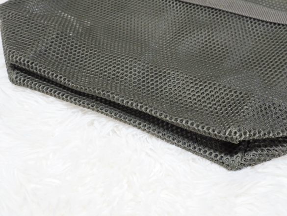 立体メッシュ持ち手付き巾着