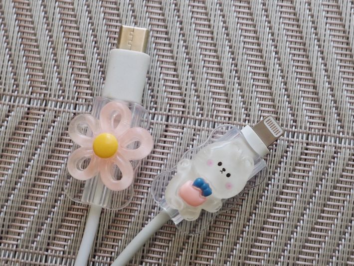 ケーブルホルダー おしゃれアニマル2P