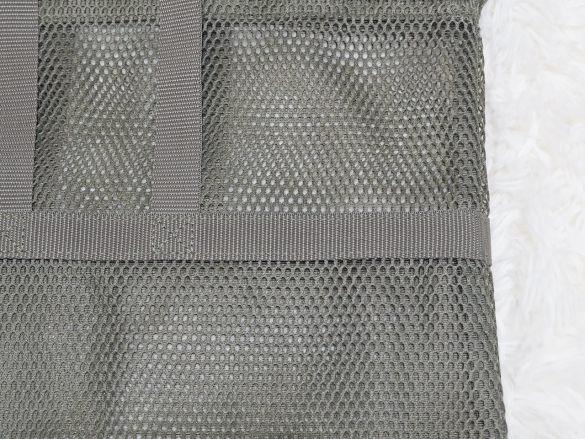 立体メッシュ持ち手付き巾着