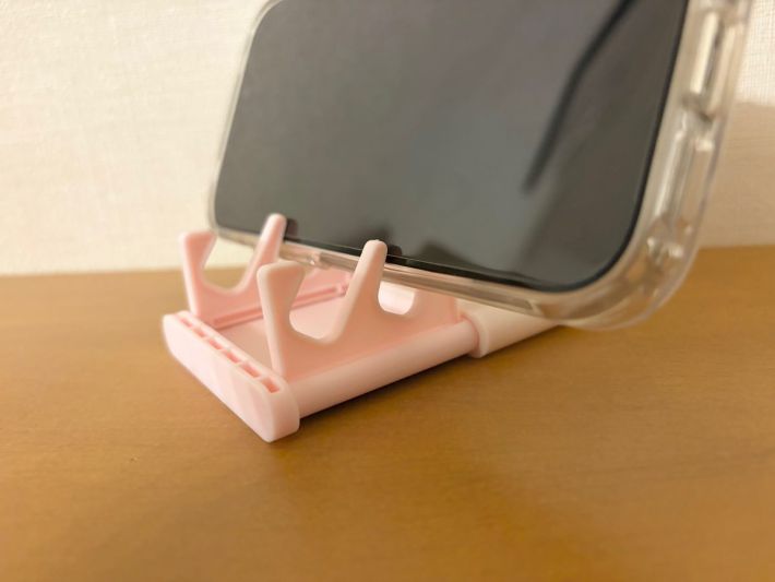 スマホスタンド付ミラー