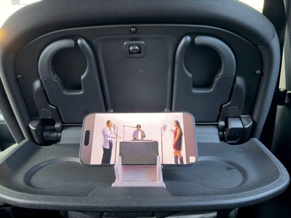 スマホスタンド付ミラー