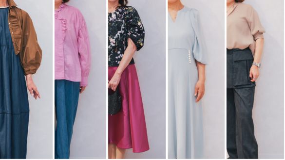 婚活 体のラインを拾わない袖