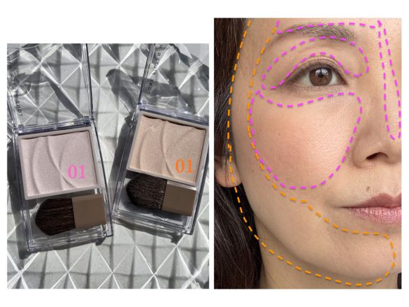 ババアの粉　セザンヌ　トーンフィルターハイライト