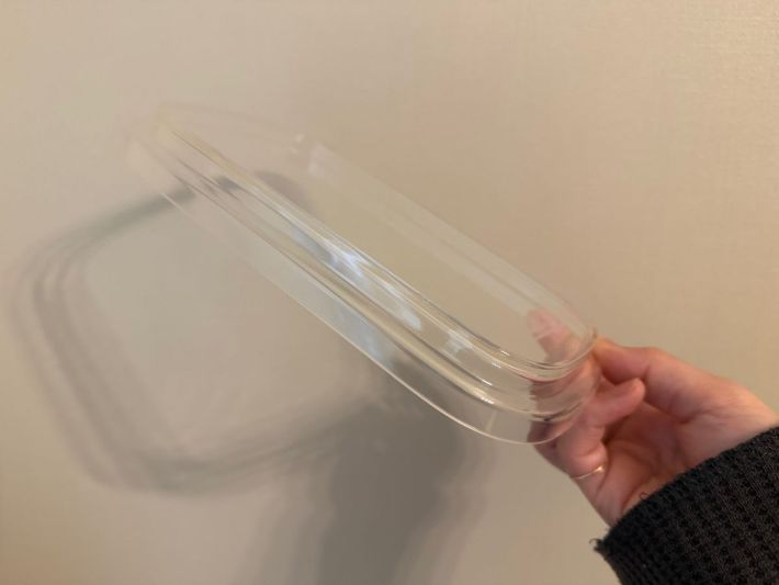 蓋をしたままレンジで使える 耐熱ガラス容器