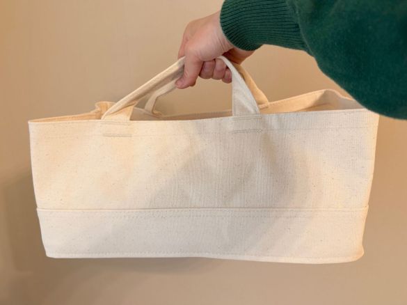 綿帆布 持ち手付ソフトボックス