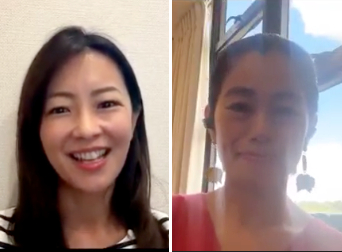 左から大木、かかさん