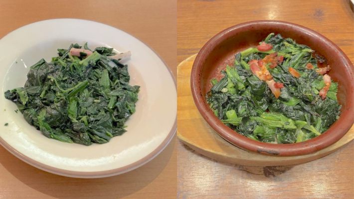 ほうれん草のソテー