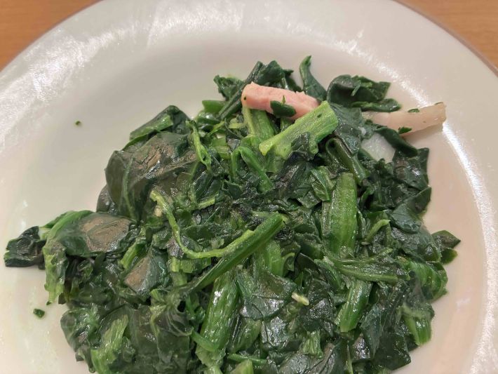 ほうれん草のソテー