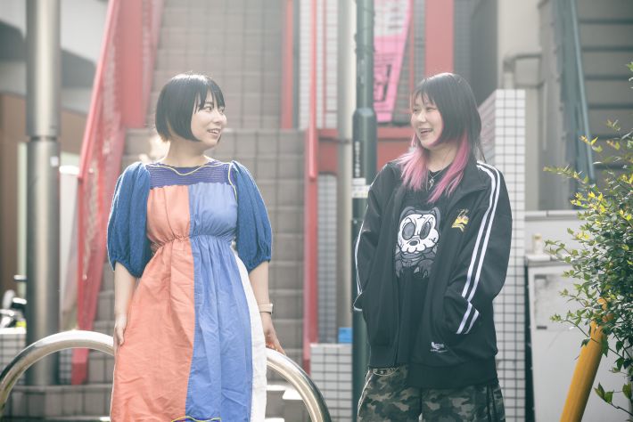 左から、姫乃たまさん、姫野桂（筆者）
