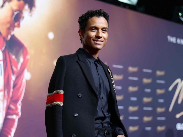 マイケル役を演じるジャファー・ジャクソン