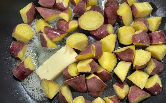 腸活ハニーバターポテト作り方②