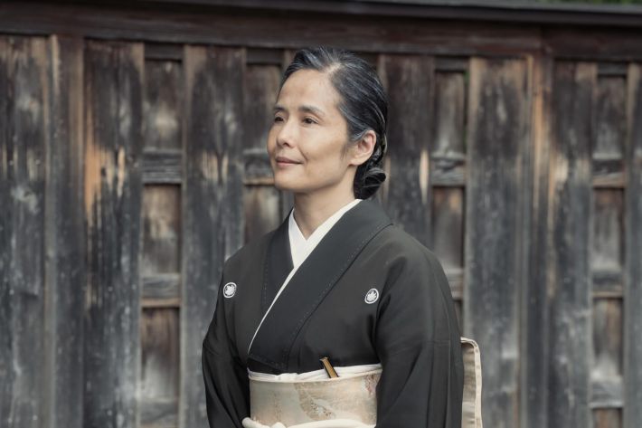数子の母・みねを演じた富田清子