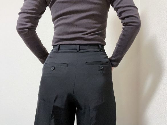 無印 コットン混お腹すっきりソフトガードル