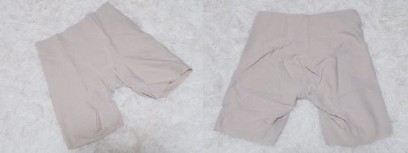 無印 コットン混お腹すっきりソフトガードル