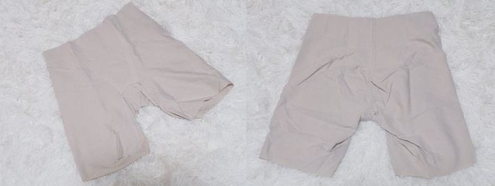 無印　コットン混お腹すっきりソフトガードル