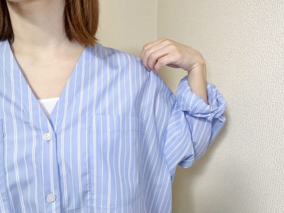 婦人 さらっと綿汗取りパッド付きタンクトップ