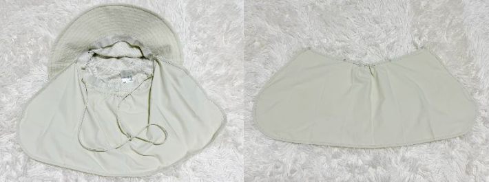 UVカットポケッタブルシェードハット