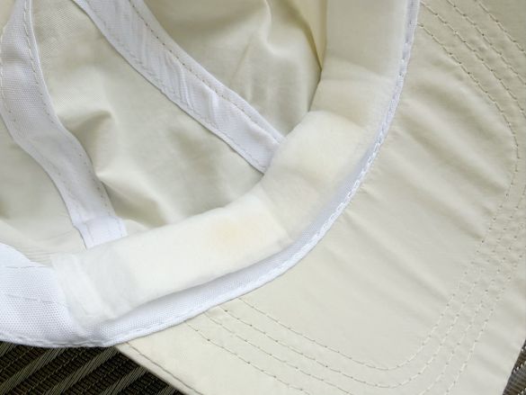 ダイソー帽子用汗吸収テープ（白・2枚）