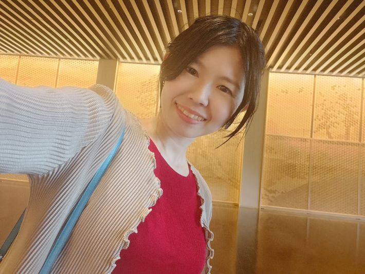 取材時。この後ジブリの鈴木プロデューサーに遭遇する