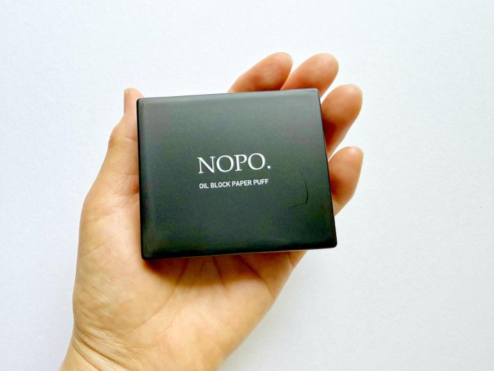 NOPO. オイルブロックペーパーパフ チャコール