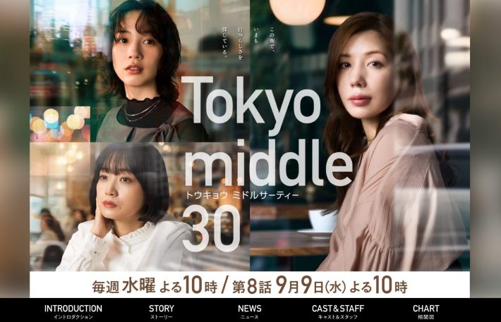 画像：『Tokyo middle 30』フジテレビ公式サイトより