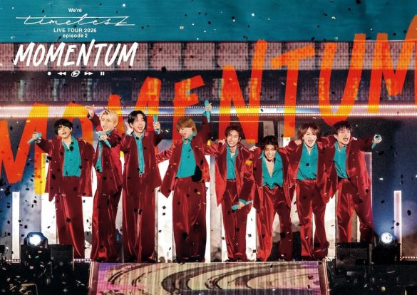 We're timelesz LIVE TOUR 2026 episode 2 MOMENTUM dvd