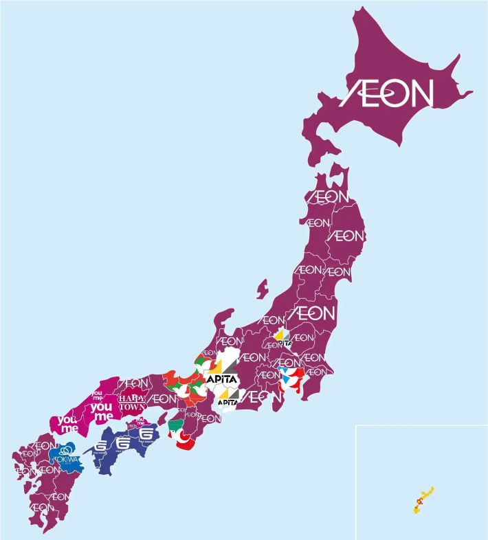 スーパー日本地図
