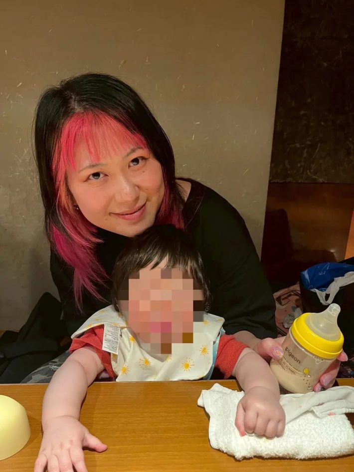 筆者と息子