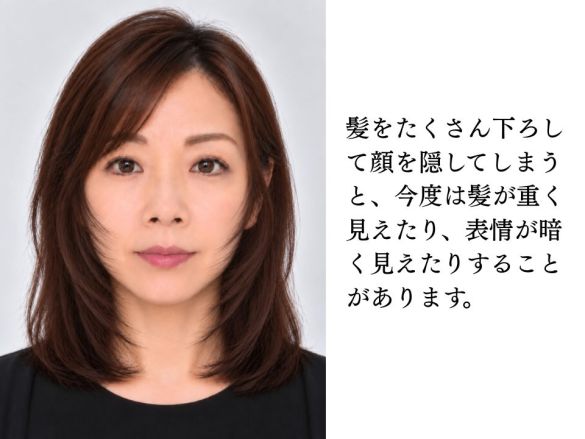 顔を隠せばいいというわけではない