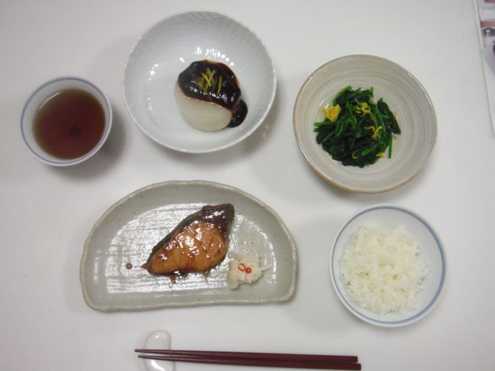 花嫁修行として料理教室にも通った