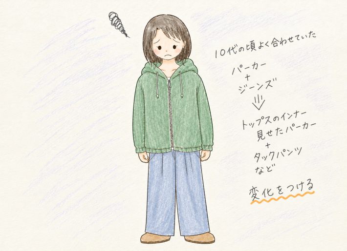 スウェットパーカーを選ぶときの注意点