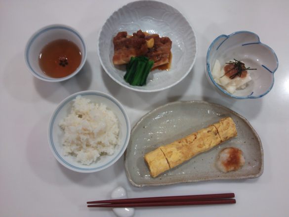 花嫁修行として料理教室にも通ったそう