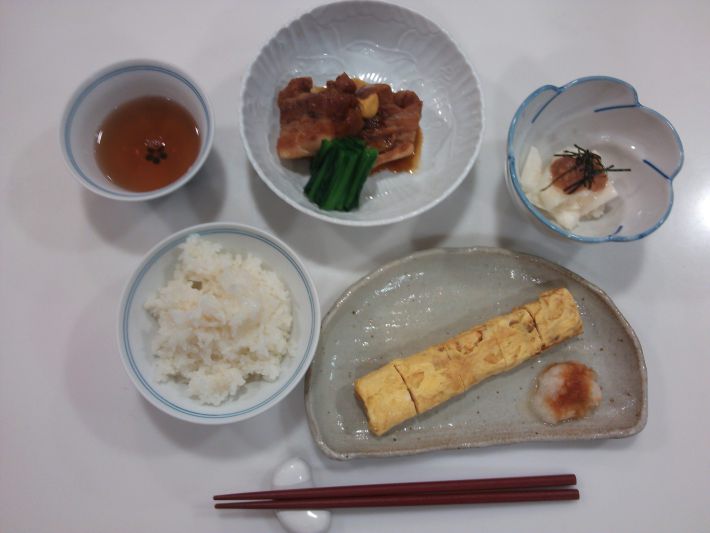 花嫁修行として料理教室にも通ったそう